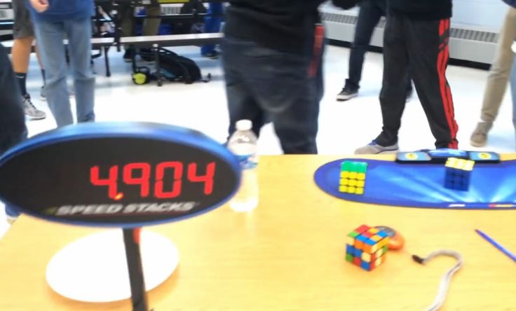 Lucas Etter Rubics Cube World Record